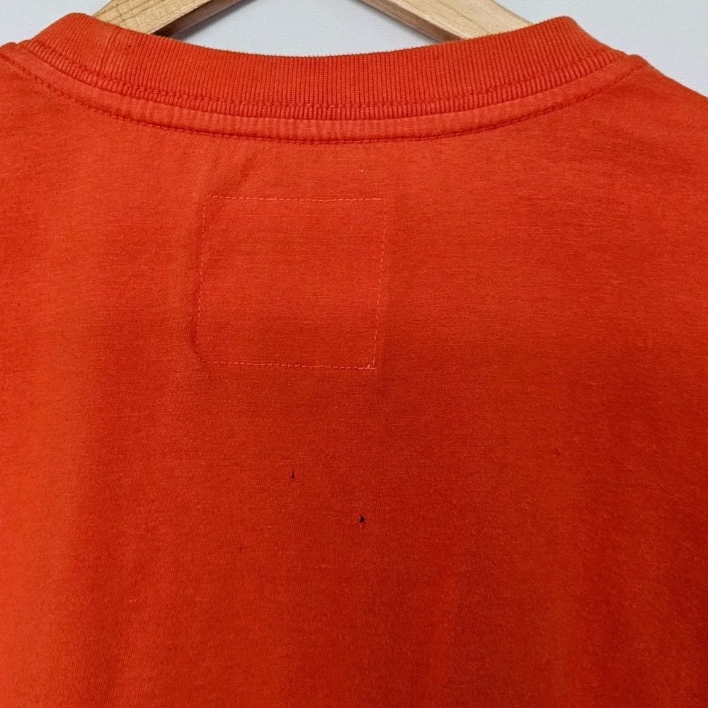 Vintage Y2K 90s Aeropostale T-Shirt Mens Size XL Orange NYC Times Square Graphic